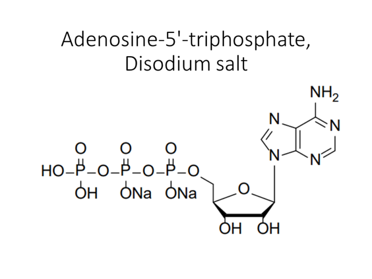 Adenosine Triphosphate Disodium Salt Akonscientific