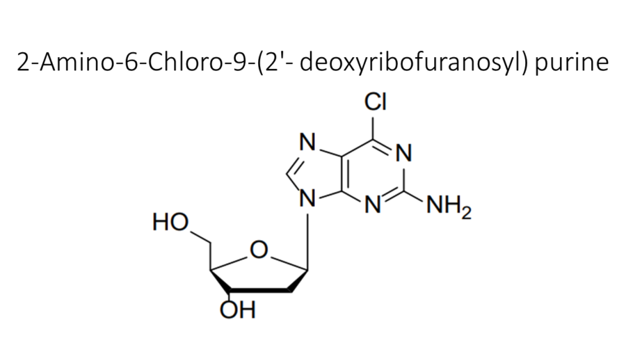 2-amino-6-chloro-9-2-deoxyribofuranosyl-purine