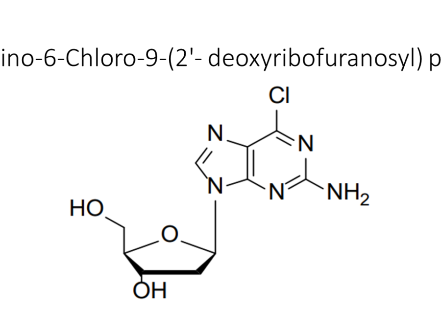 2-amino-6-chloro-9-2-deoxyribofuranosyl-purine