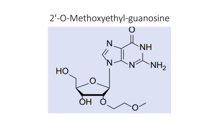 2-o-methoxyethyl-guanosine
