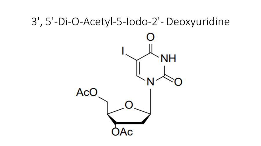 3-5-di-o-acetyl-5-iodo-2-deoxyuridine