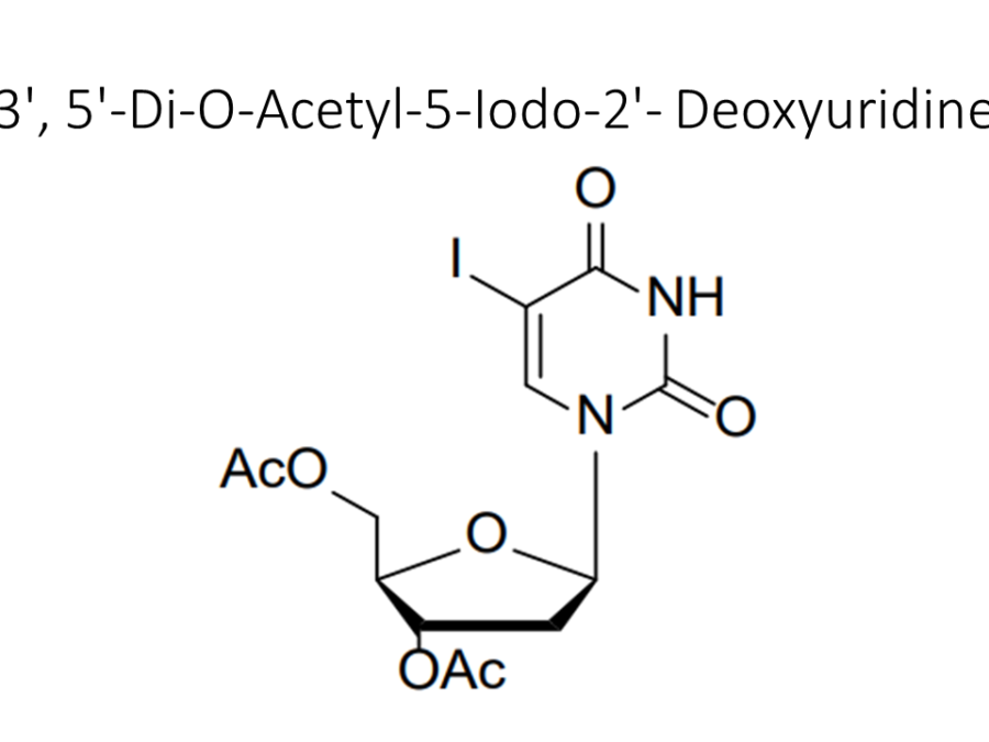3-5-di-o-acetyl-5-iodo-2-deoxyuridine
