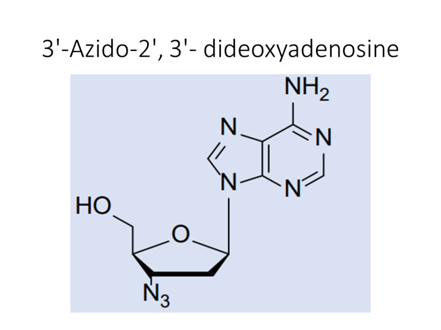 3-azido-2-3-dideoxyadenosine