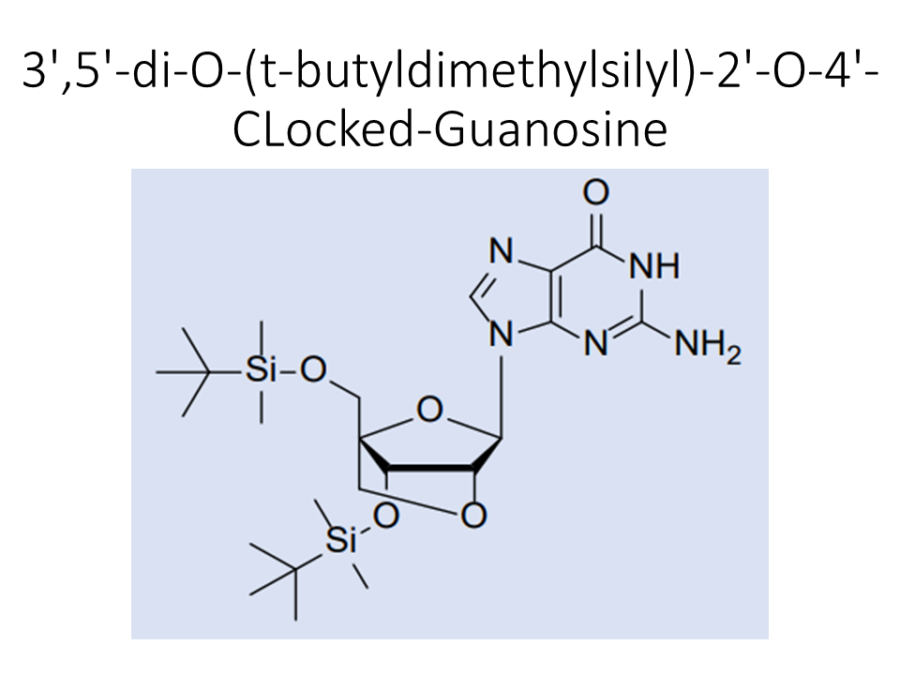 35-di-o-t-butyldimethylsilyl-2-o-4-clocked-guanosine