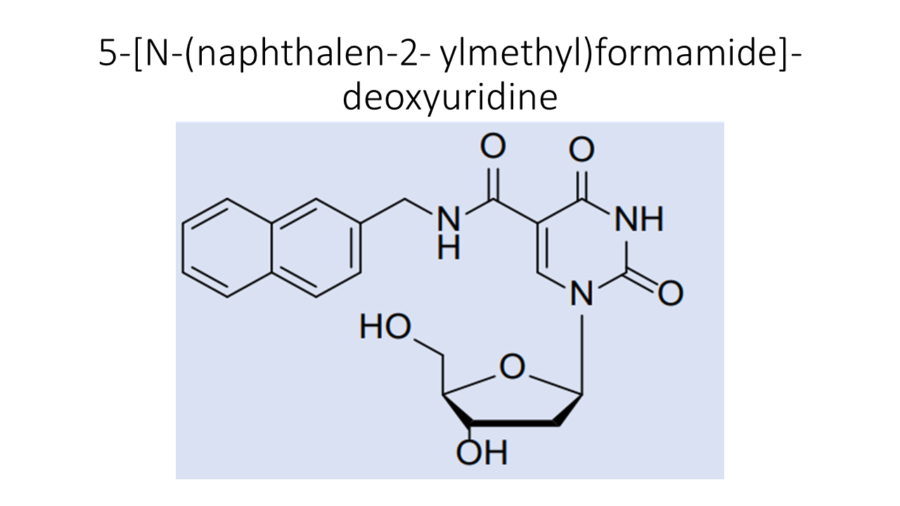 5-n-naphthalen-2-ylmethylformamide-deoxyuridine