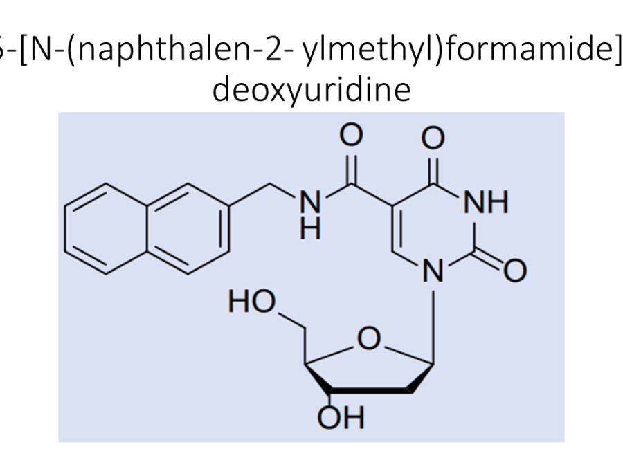 5-n-naphthalen-2-ylmethylformamide-deoxyuridine