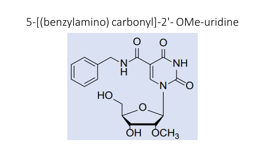 5-benzylamino-carbonyl-2-ome-uridine