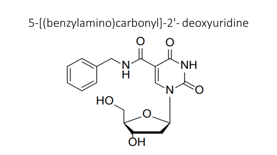 5-benzylaminocarbonyl-2-deoxyuridine