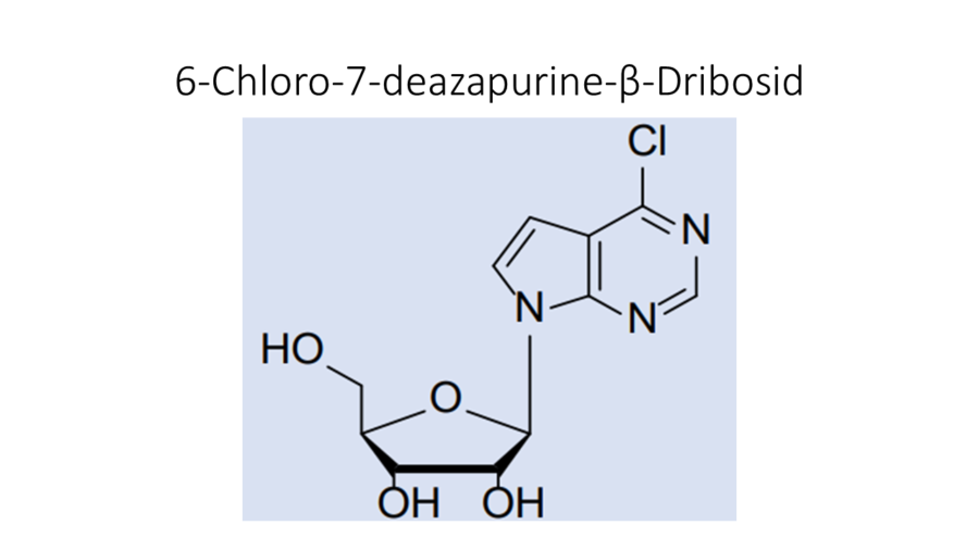 6-chloro-7-deazapurine-%ce%b2-dribosid