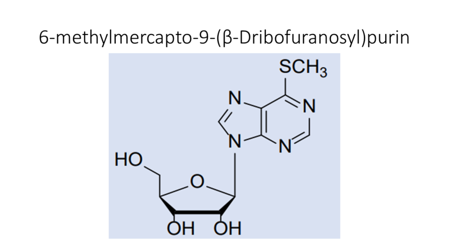 6-methylmercapto-9-%ce%b2-dribofuranosylpurin