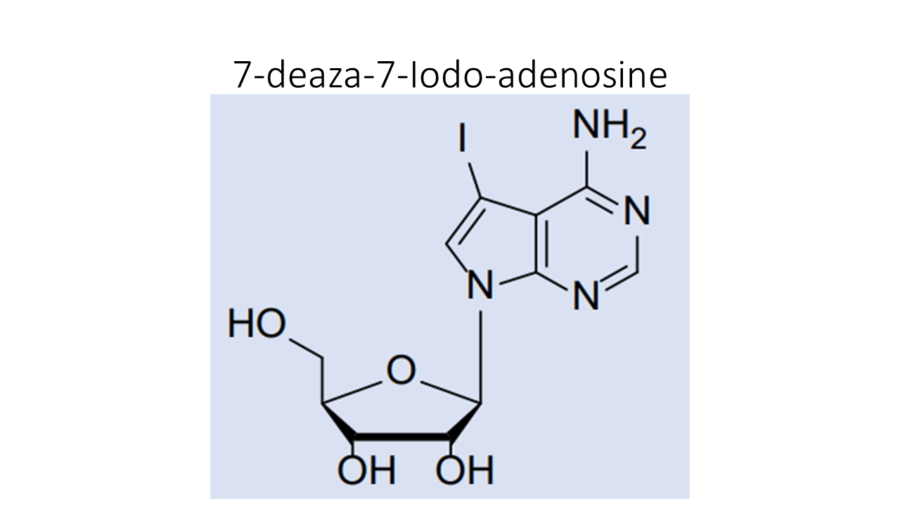 7-deaza-7-iodo-adenosine