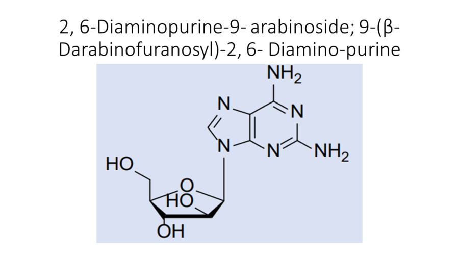 2-6-diaminopurine-9-arabinoside-9-%ce%b2-darabinofuranosyl-2-6-diamino-purine