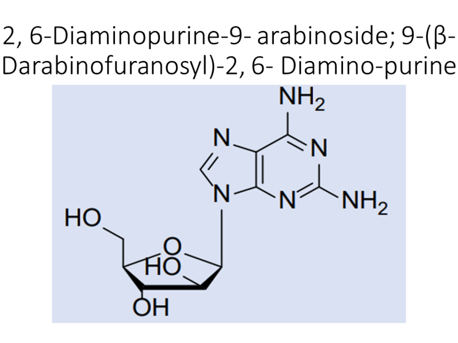 2-6-diaminopurine-9-arabinoside-9-%ce%b2-darabinofuranosyl-2-6-diamino-purine