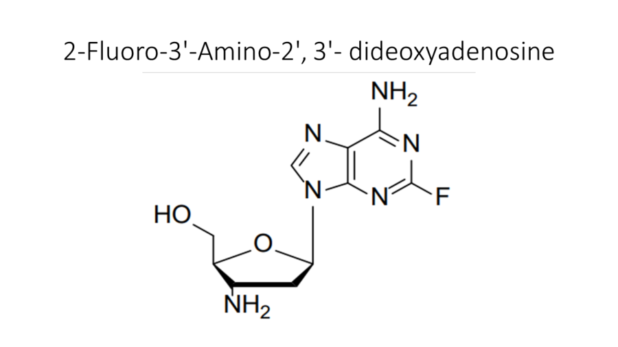 2-fluoro-3-amino-2-3-dideoxyadenosine