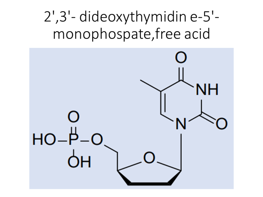 23-dideoxythymidin-e-5-monophospatefree-acid