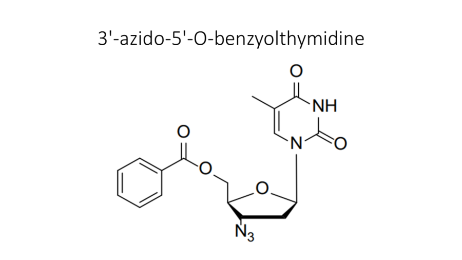 3-azido-5-o-benzyolthymidine