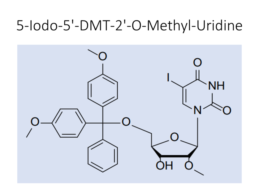5-iodo-5-dmt-2-o-methyl-uridine