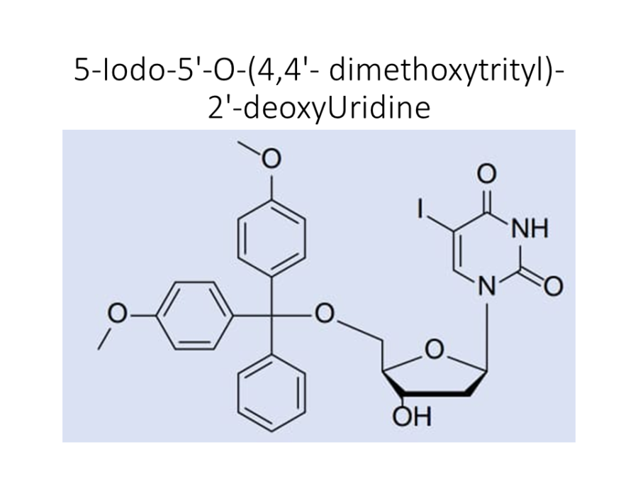 5-iodo-5-o-44-dimethoxytrityl-2-deoxyuridine