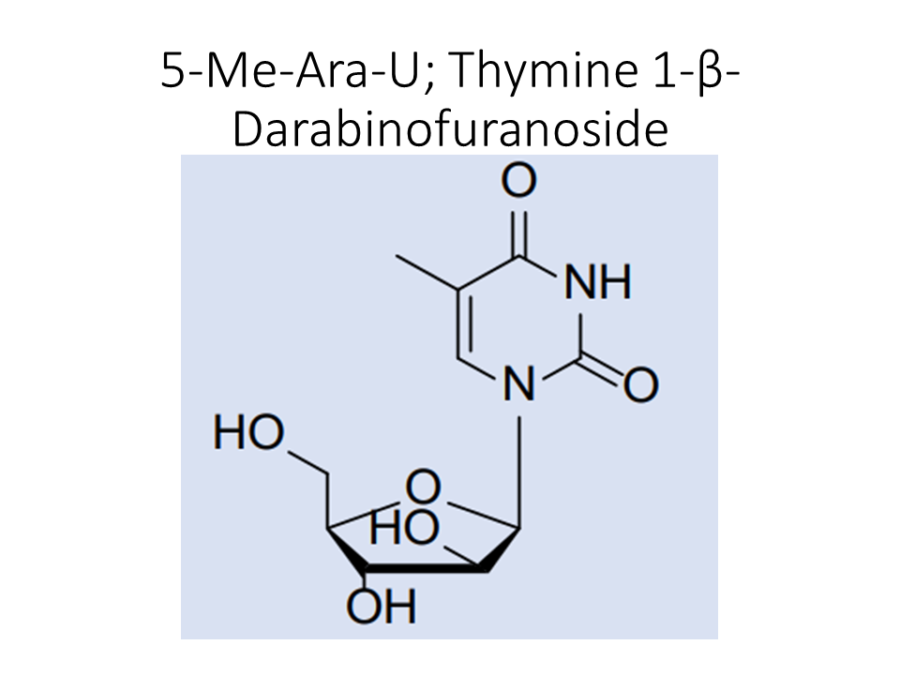 5-me-ara-u-thymine-1-%ce%b2-darabinofuranoside