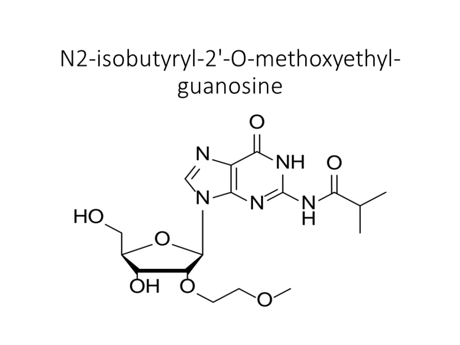 n2-isobutyryl-2-o-methoxyethyl-guanosine