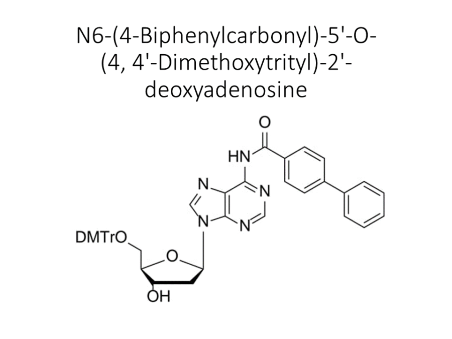 n6-4-biphenylcarbonyl-5-o-4-4-dimethoxytrityl-2-deoxyadenosine