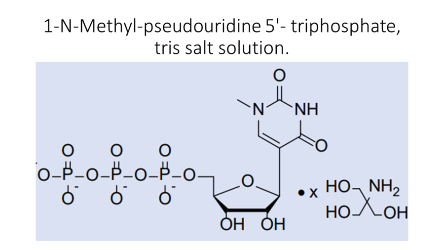 1-n-methyl-pseudouridine-5-triphosphate-tris-salt-solution