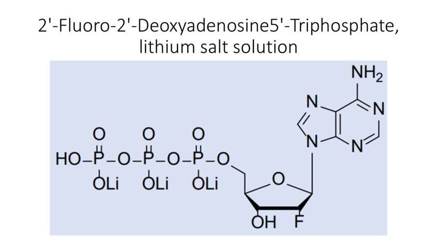 2-fluoro-2-deoxyadenosine5-triphosphate-lithium-salt-solution