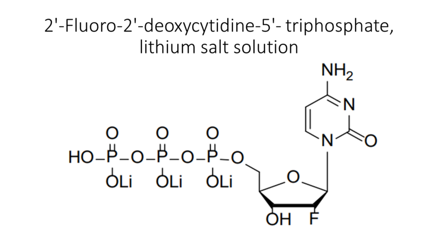 2-fluoro-2-deoxycytidine-5-triphosphate-lithium-salt-solution
