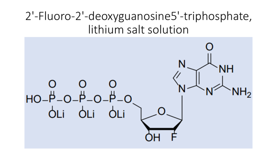 2-fluoro-2-deoxyguanosine5-triphosphate-lithium-salt-solution