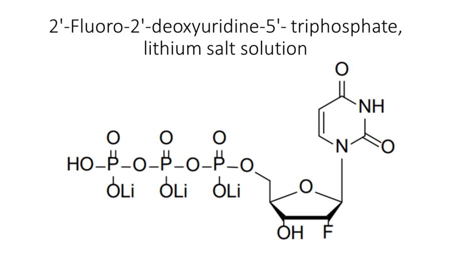 2-fluoro-2-deoxyuridine-5-triphosphate-lithium-salt-solution