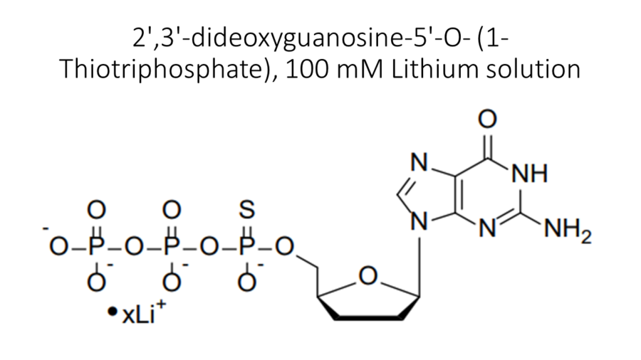 23-dideoxyguanosine-5-o-1-thiotriphosphate-100-mm-lithium-solution