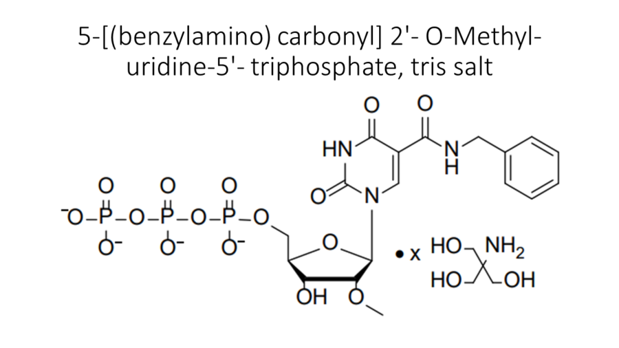 5-benzylamino-carbonyl-2-o-methyl-uridine-5-triphosphate-tris-salt