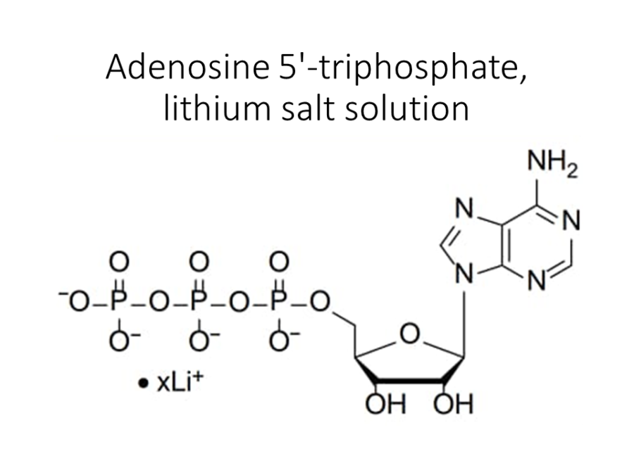 adenosine-5-triphosphate-lithium-salt-solution