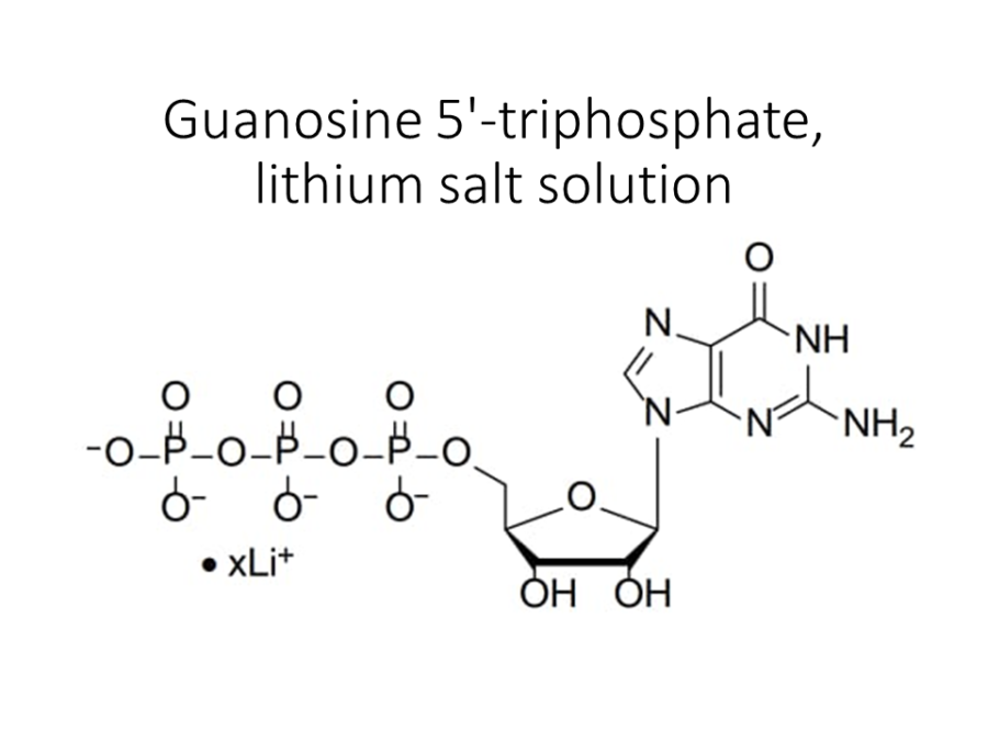 guanosine-5-triphosphate-lithium-salt-solution