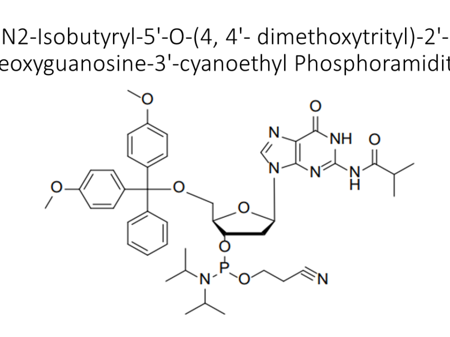 n2-isobutyryl-5-o-4-4-dimethoxytrityl-2-deoxyguanosine-3-cyanoethyl-phosphoramidite