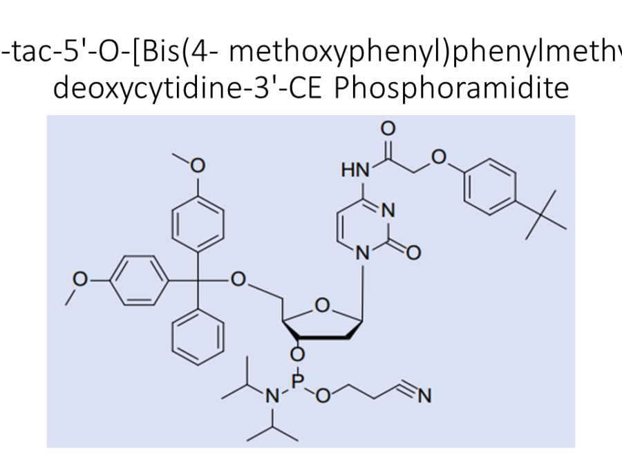 n4-tac-5-o-bis4-methoxyphenylphenylmethyl-deoxycytidine-3-ce-phosphoramidite