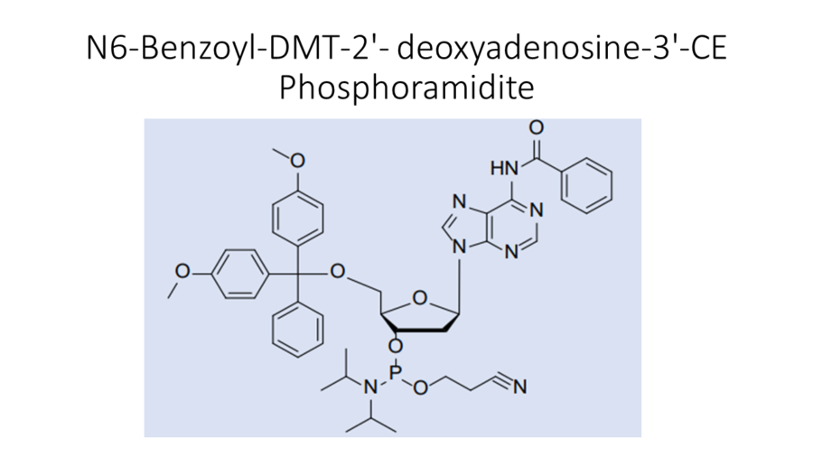 n6-benzoyl-dmt-2-deoxyadenosine-3-ce-phosphoramidite