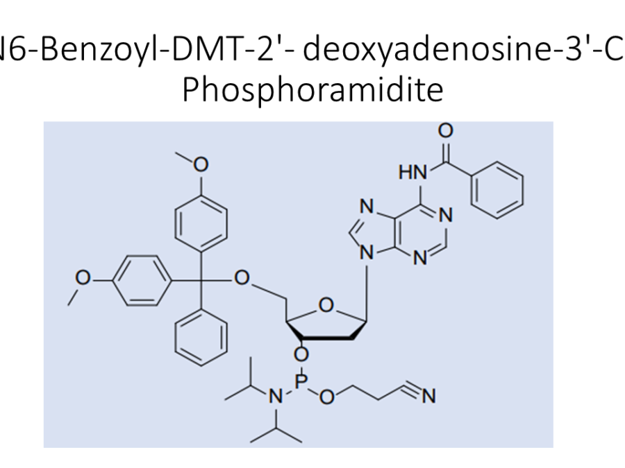 n6-benzoyl-dmt-2-deoxyadenosine-3-ce-phosphoramidite